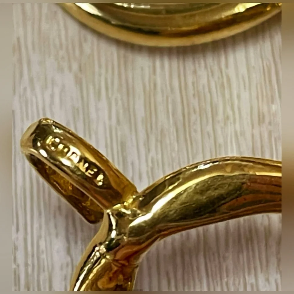 Chanel Gold-plated Large Runway Chain-link CC Medallion Belt